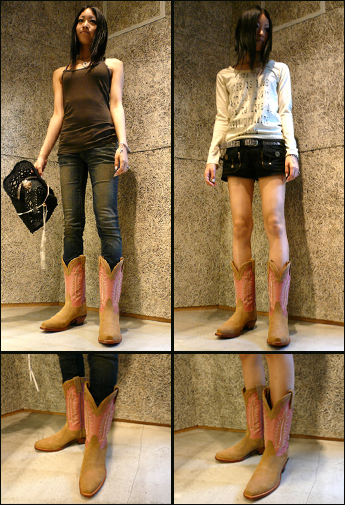 �g�j�[���}1073L BROWN�~PINK�̒��p��