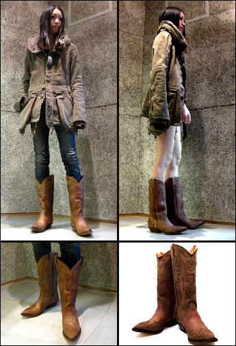 ハカ 1225 Oakwood Crazy Horseの着用例