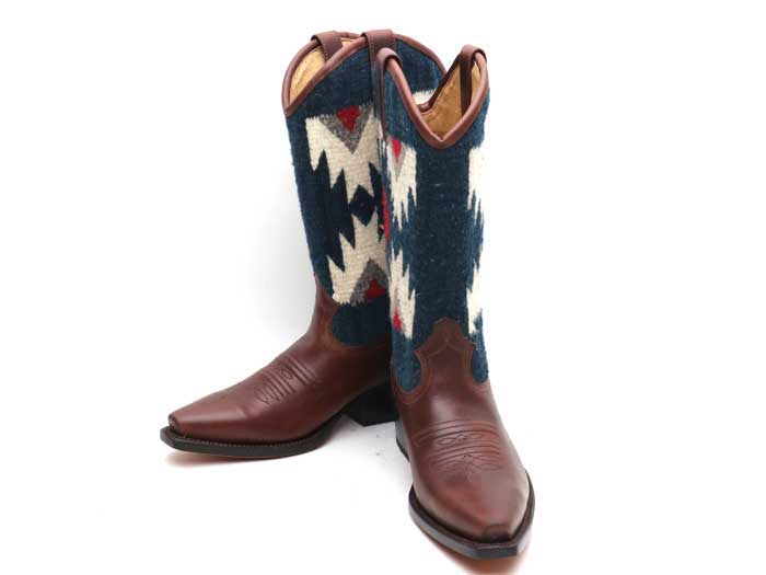 ADAM'S BOOTS 2229 WESTERN CAOBA BROWNのメイン商品写真