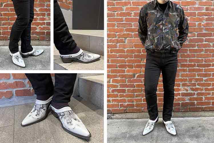 TRAKAR'S 25402 White×Python（プリント・型押）詳細ページへ